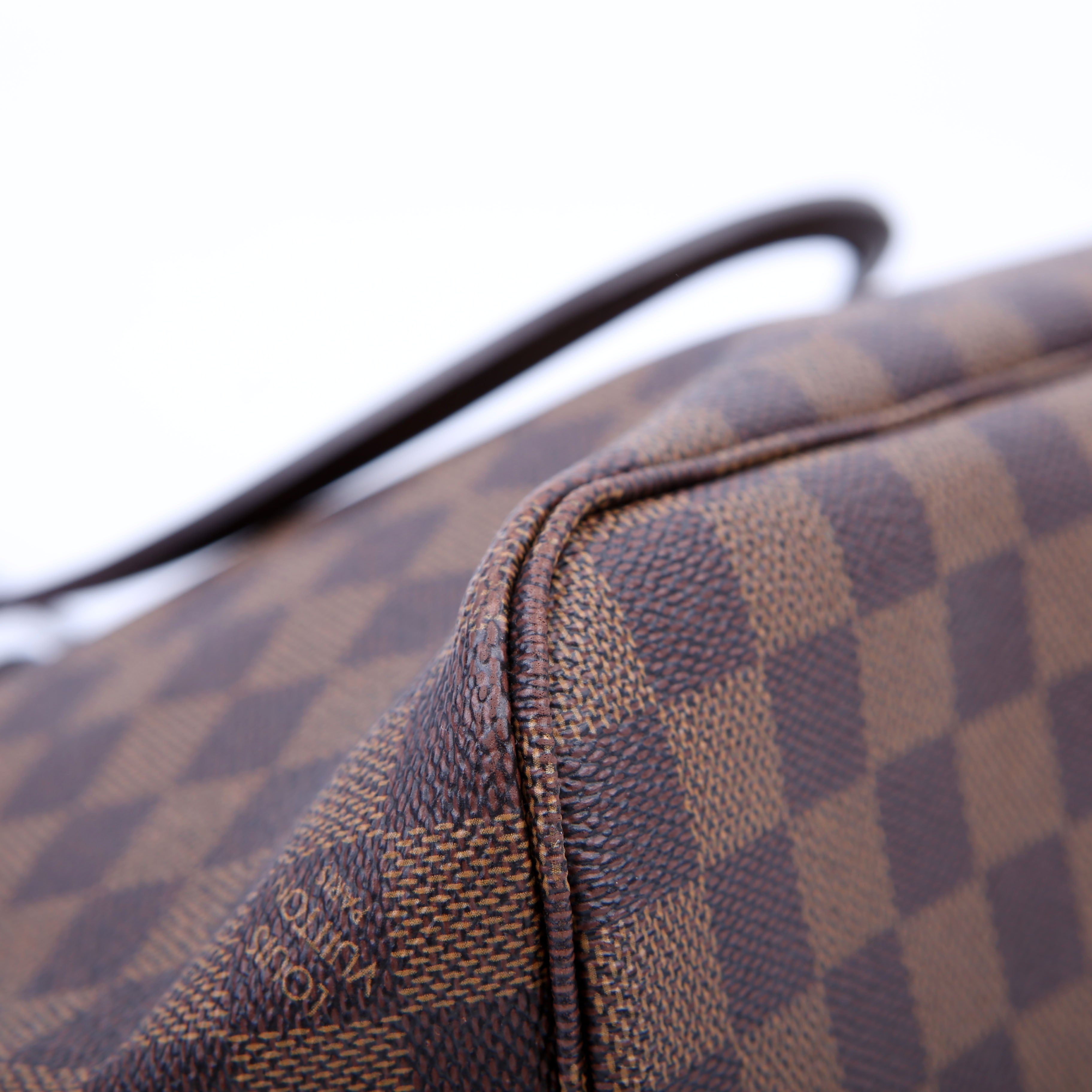 Neverfull PM Damier Ebene Red