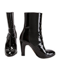CC Patent Ankle Boots Size 38 Black