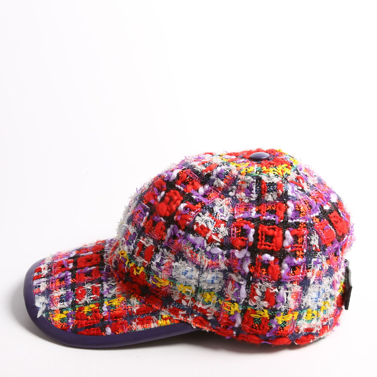 729136 Tweed Baseball Cap Size Large