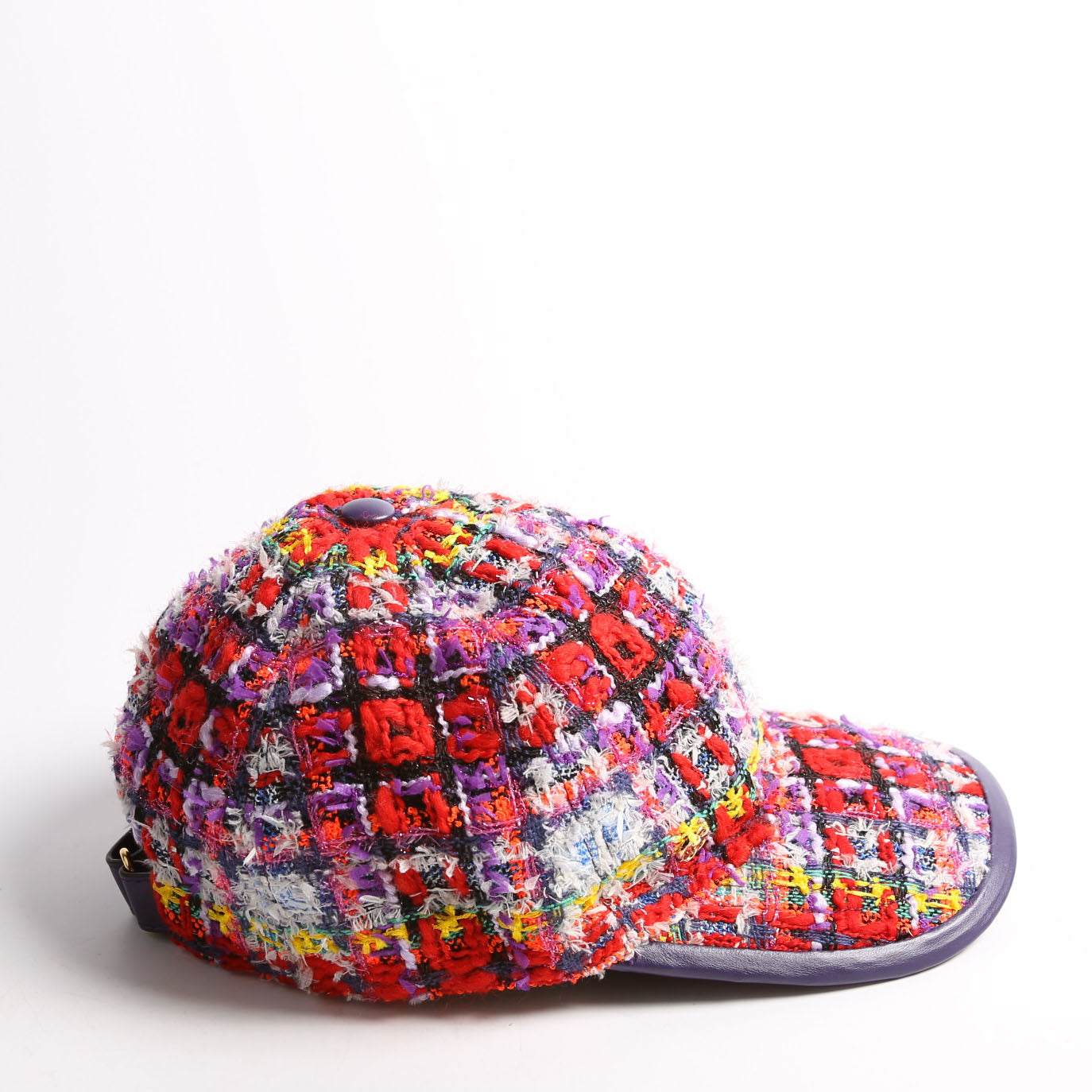 729136 Tweed Baseball Cap Size Large