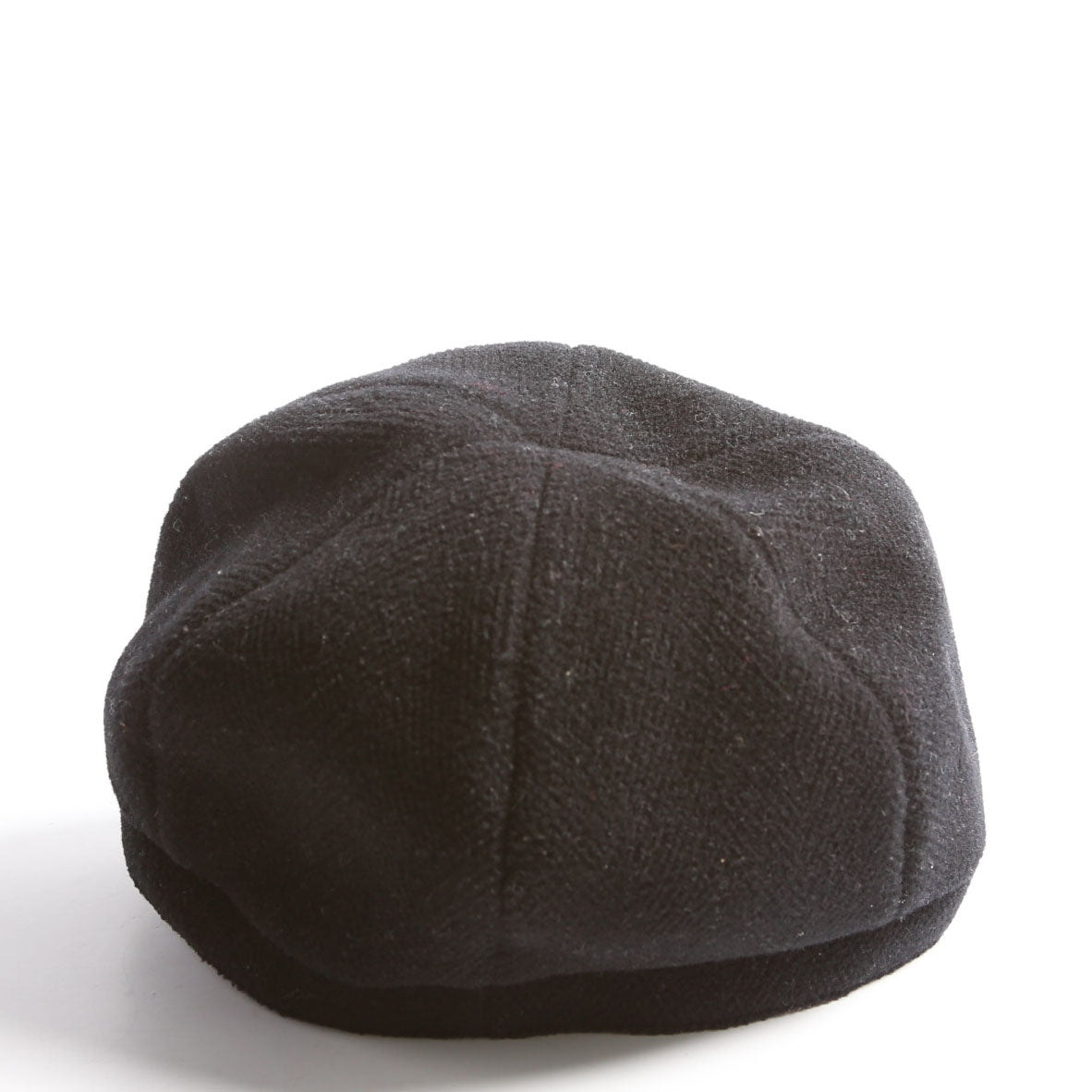 Newsboy Wool Hat Size Medium Black