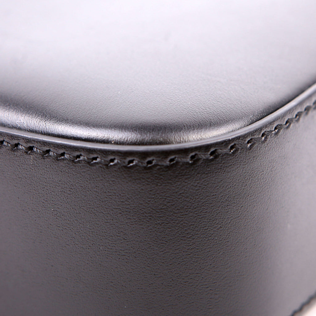 Gucci 760194 Petite GG Mini Calfskin Shoulder Bag Black