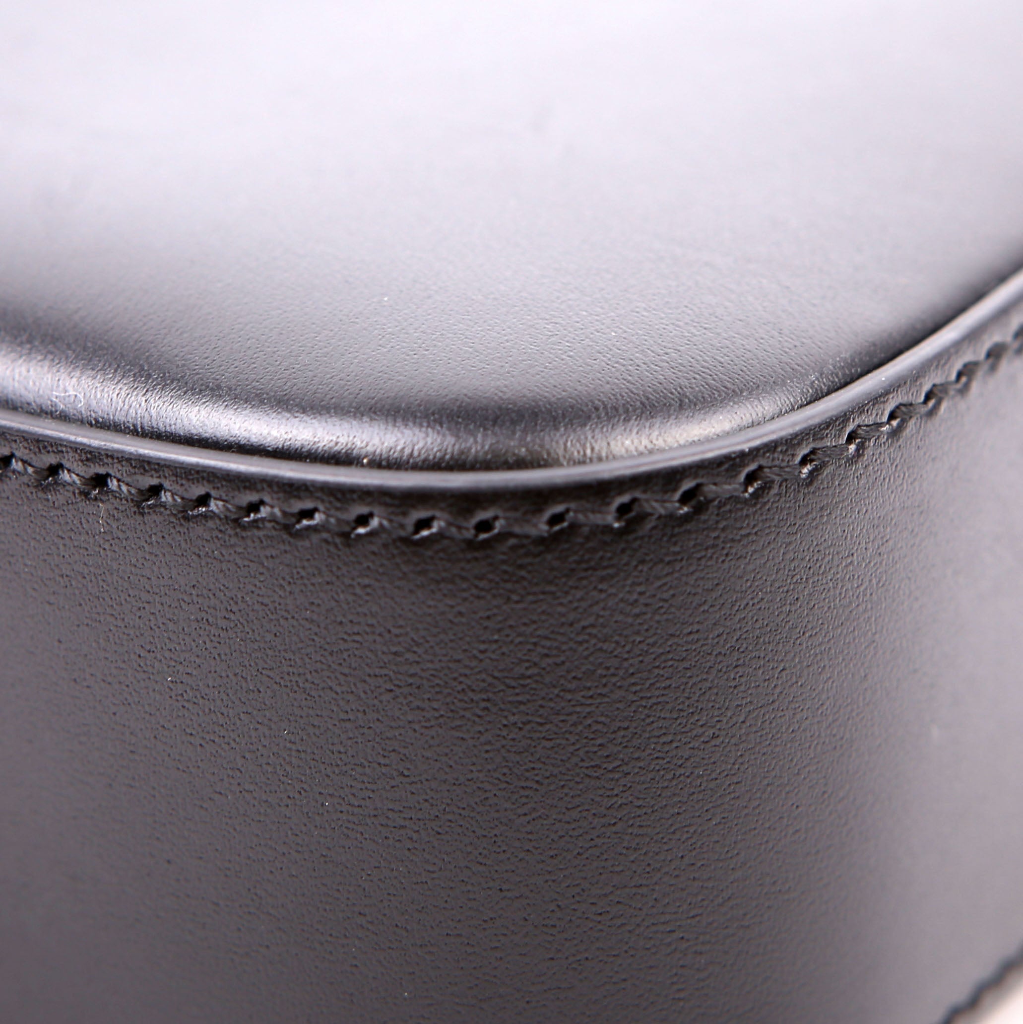 Gucci 760194 Petite GG Mini Calfskin Shoulder Bag Black