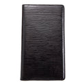 Checkbook Cover Epi Black
