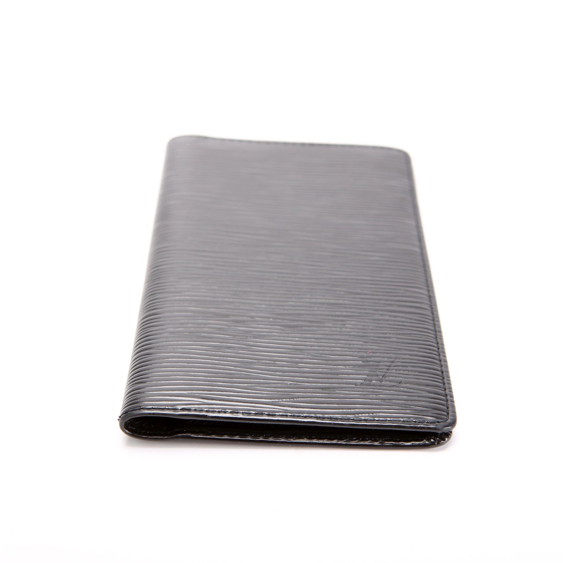 Checkbook Cover Epi Black