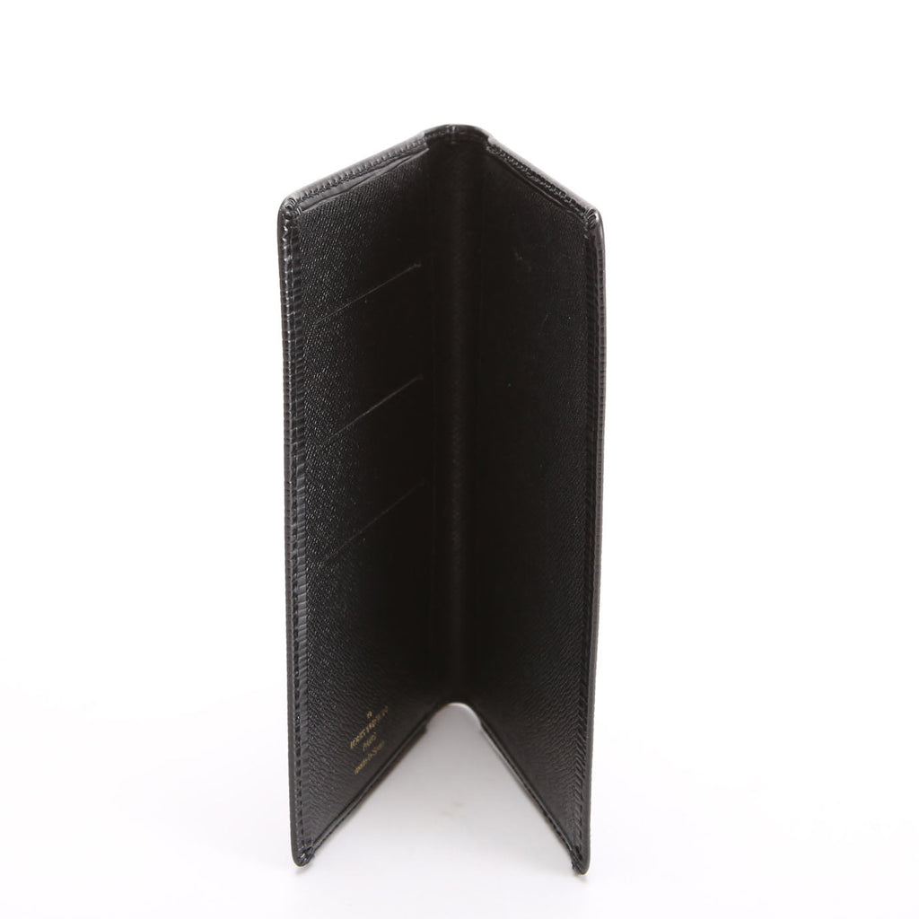 Checkbook Cover Epi Black
