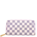 Zippy Wallet Damier Azur Pink