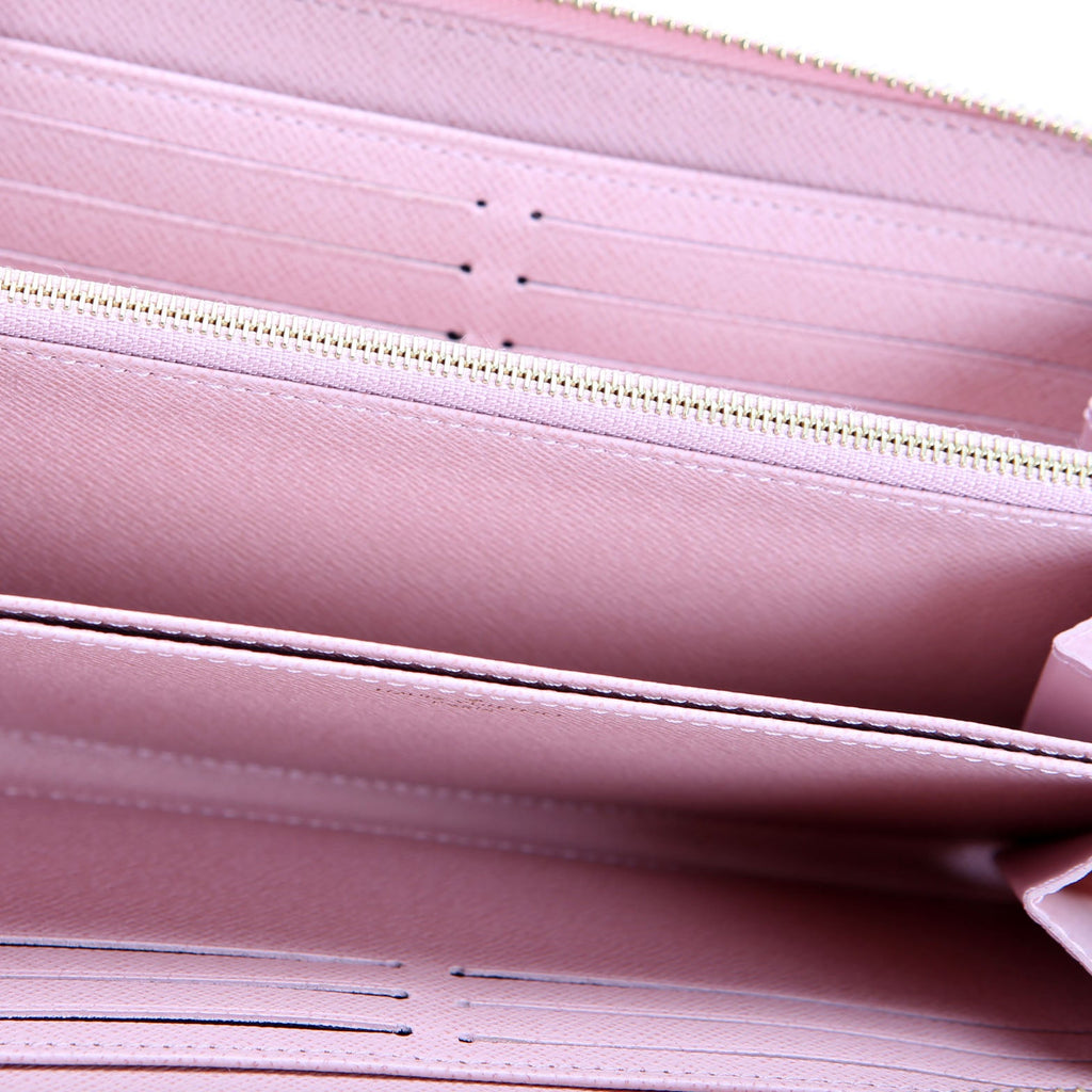 Zippy Wallet Damier Azur Pink