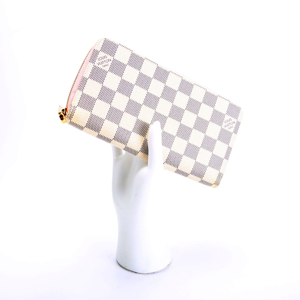 Zippy Wallet Damier Azur Pink