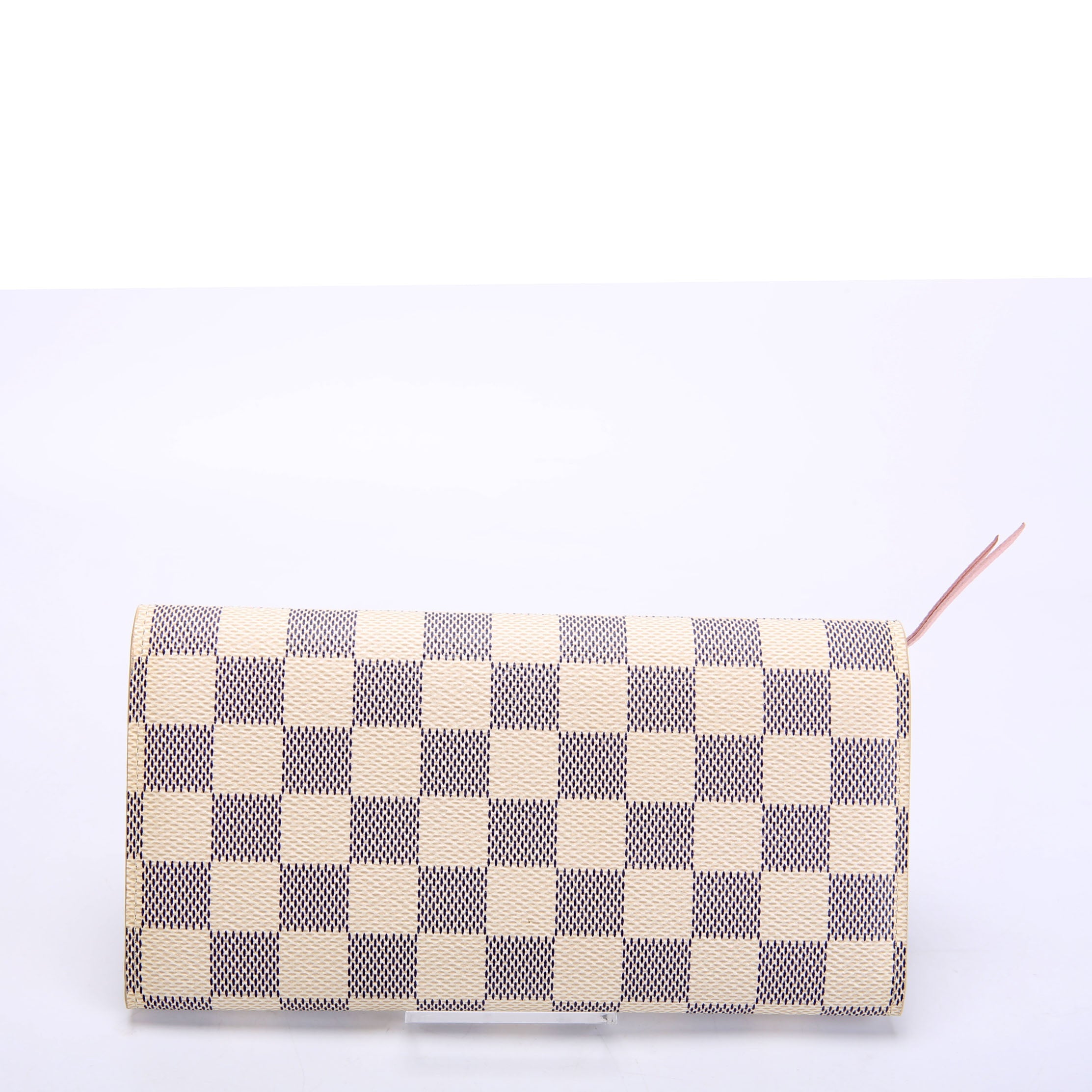 Emilie Wallet Damier Azur Newer Pink