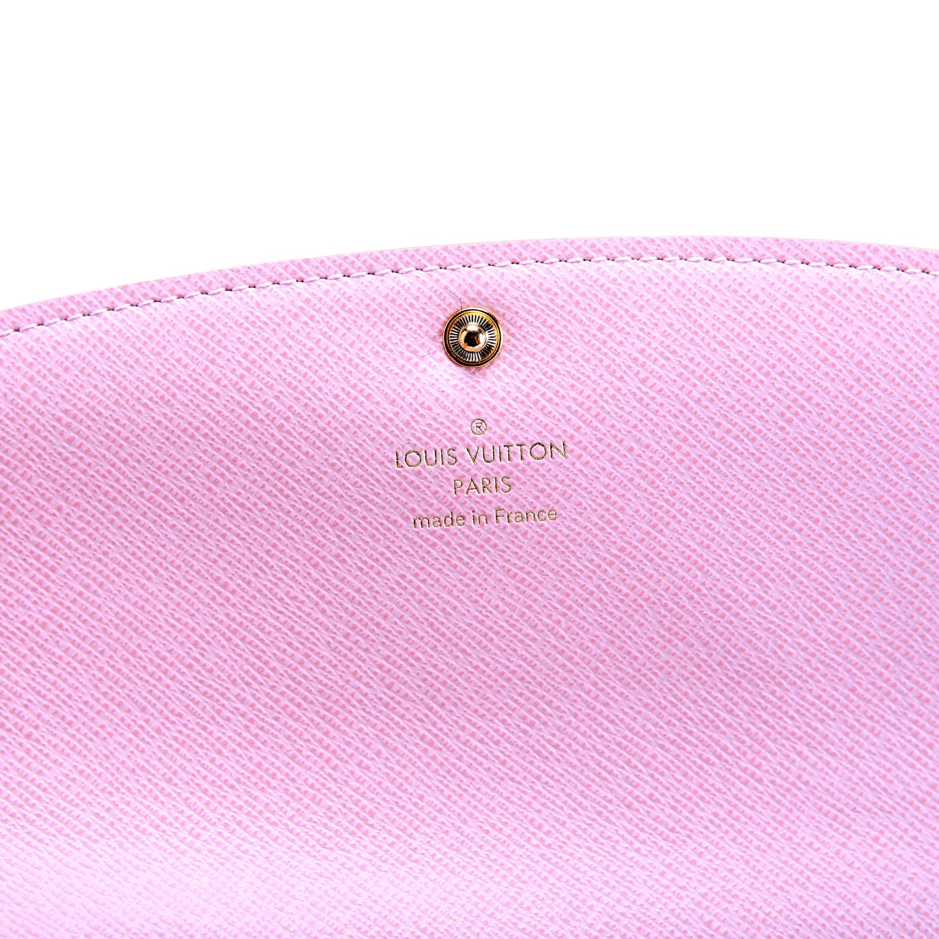 Emilie Wallet Damier Azur Newer Pink