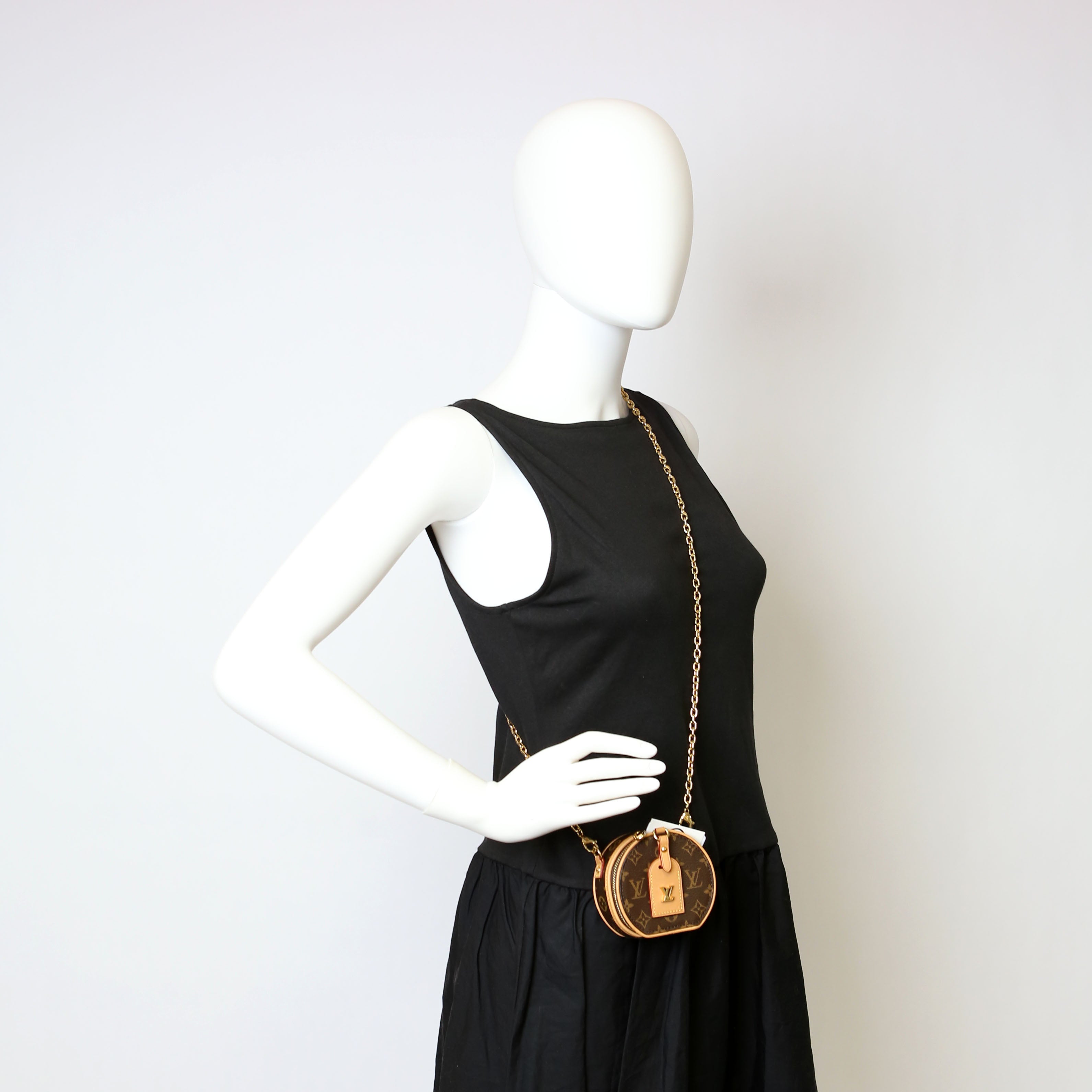 Mini Boite Chapeau Monogram