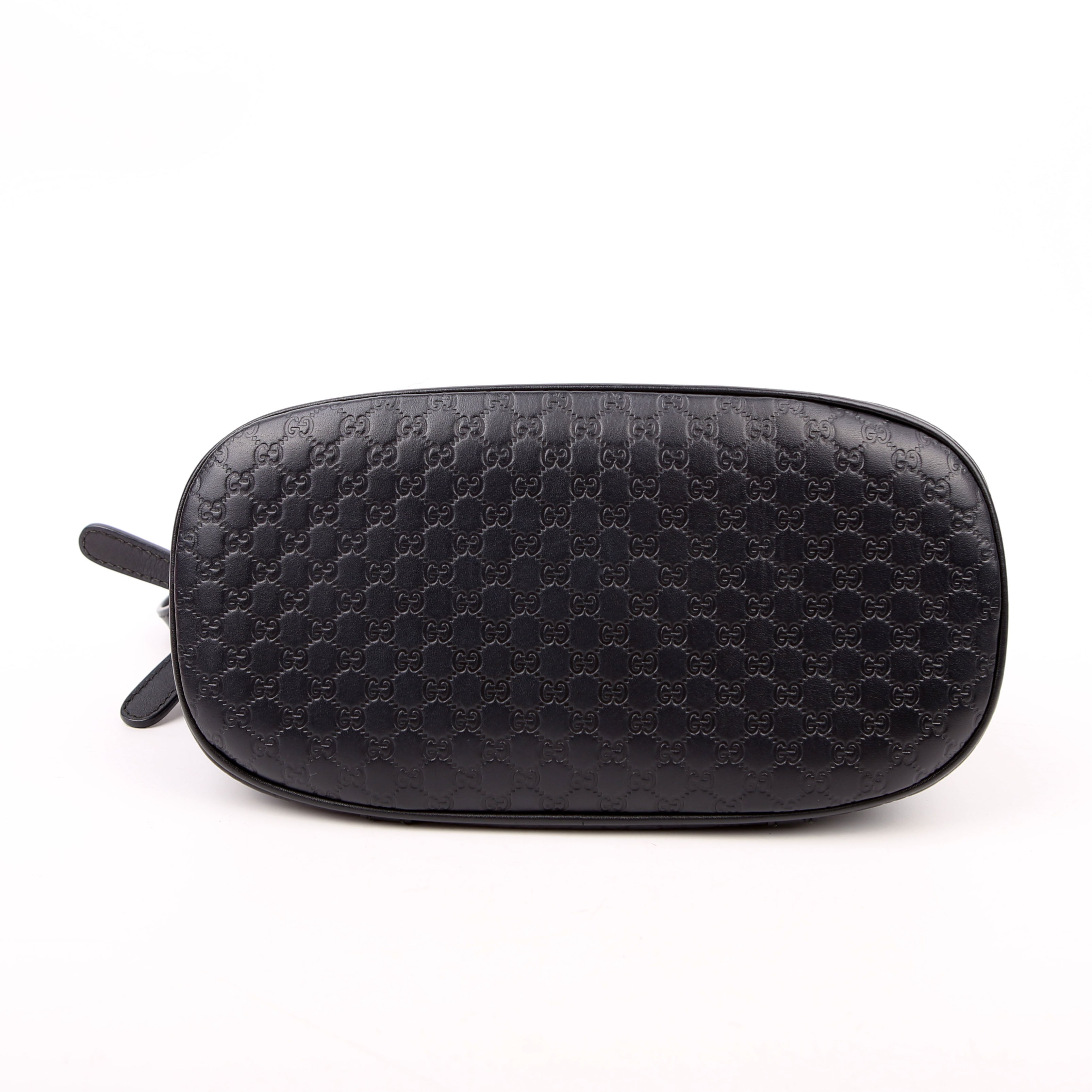 Gucci 449654 Mini Dome Micro Guccissima Black