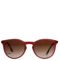 B4380 Bordeaux Round Sunglasses Plum