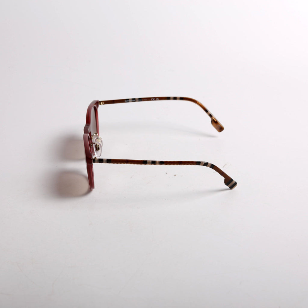 B4380 Bordeaux Round Sunglasses Plum