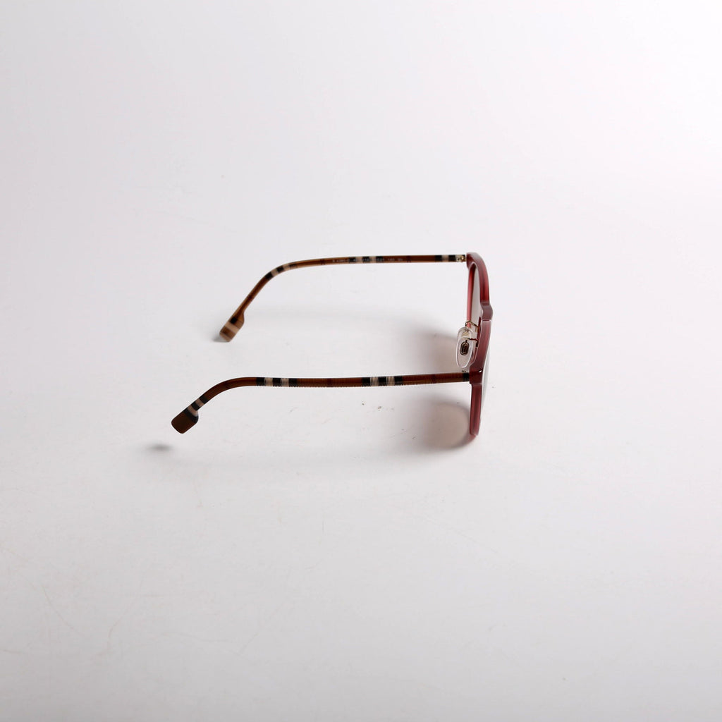 B4380 Bordeaux Round Sunglasses Plum