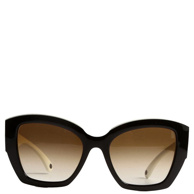 6058 CC Acetate Sunglasses Black/White