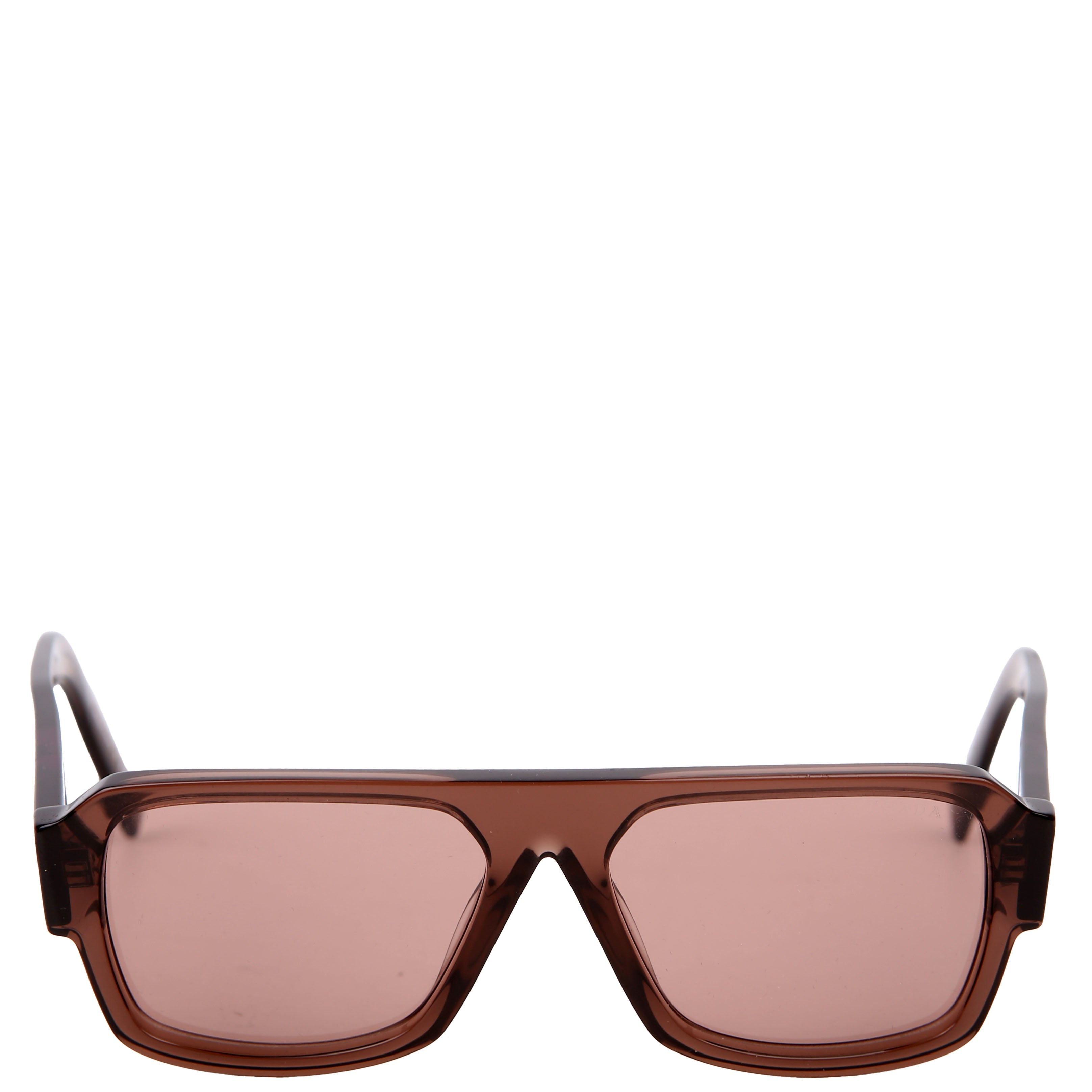 SPR22Y Symbole Pilot Wide Frame Sunglasses Brown