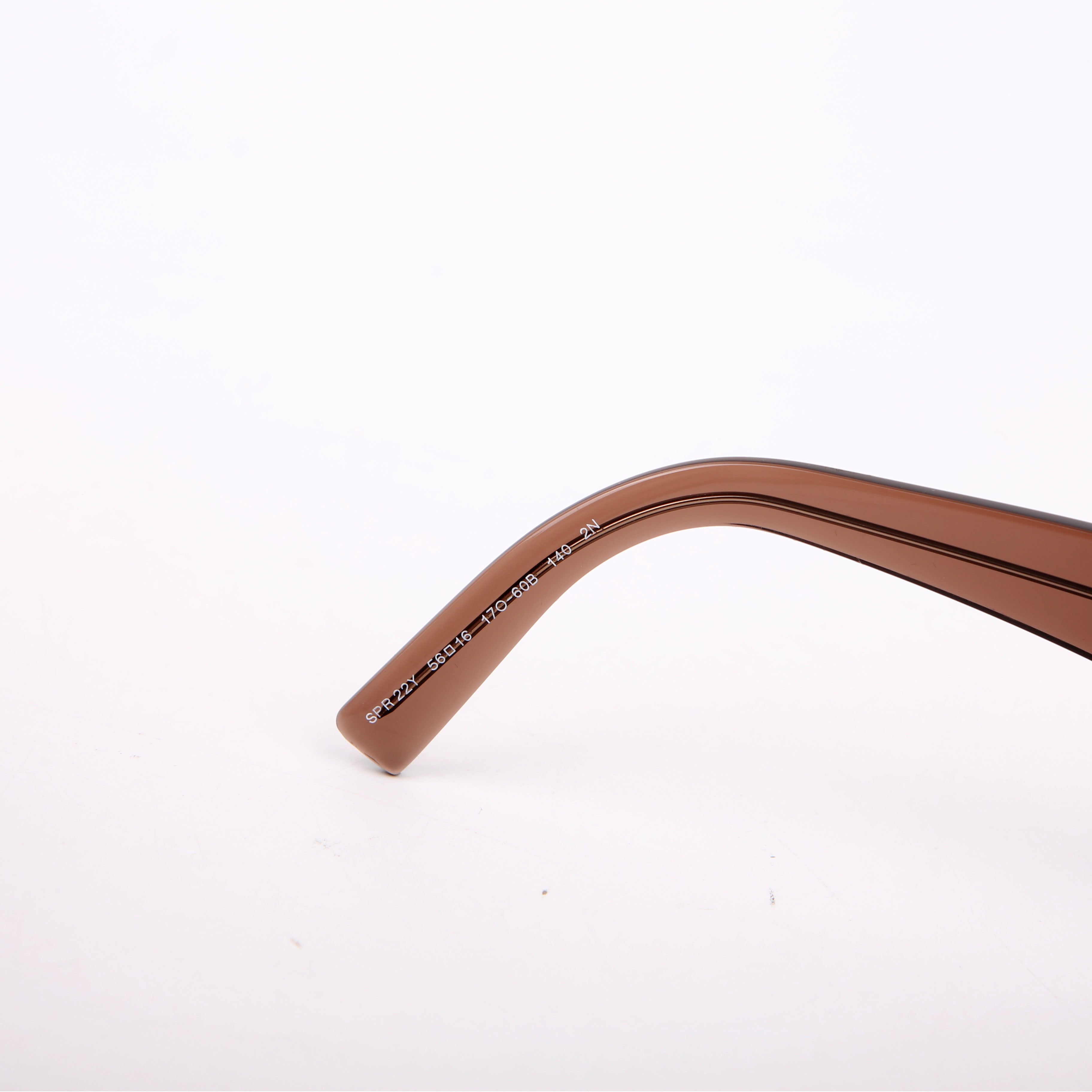 SPR22Y Symbole Pilot Wide Frame Sunglasses Brown