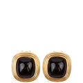 Resin Clip-Ons Vintage Earrings