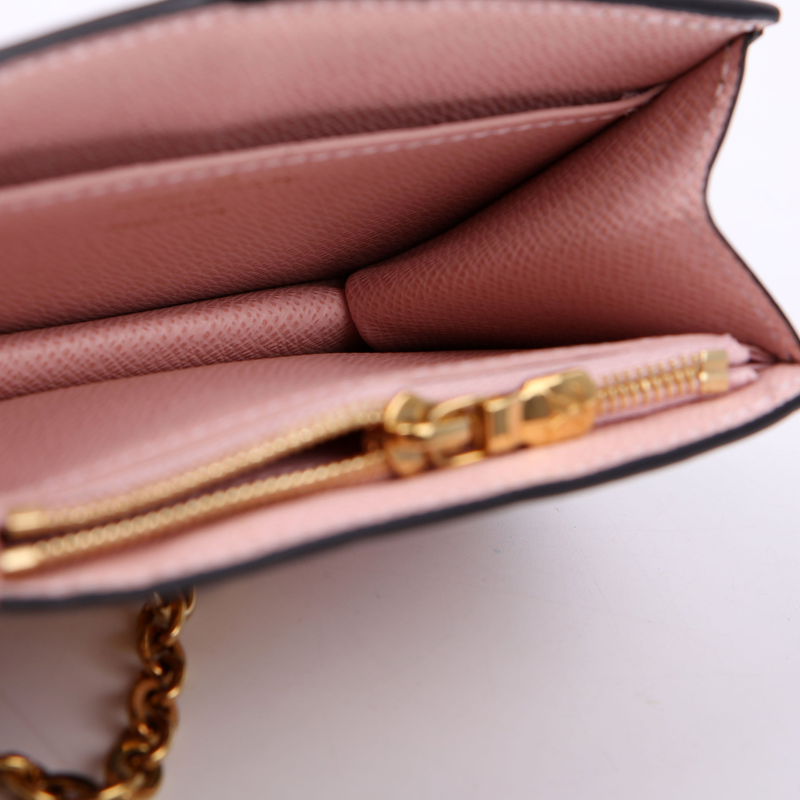 Trunk Multicartes Card Holder Epi Black/Pink