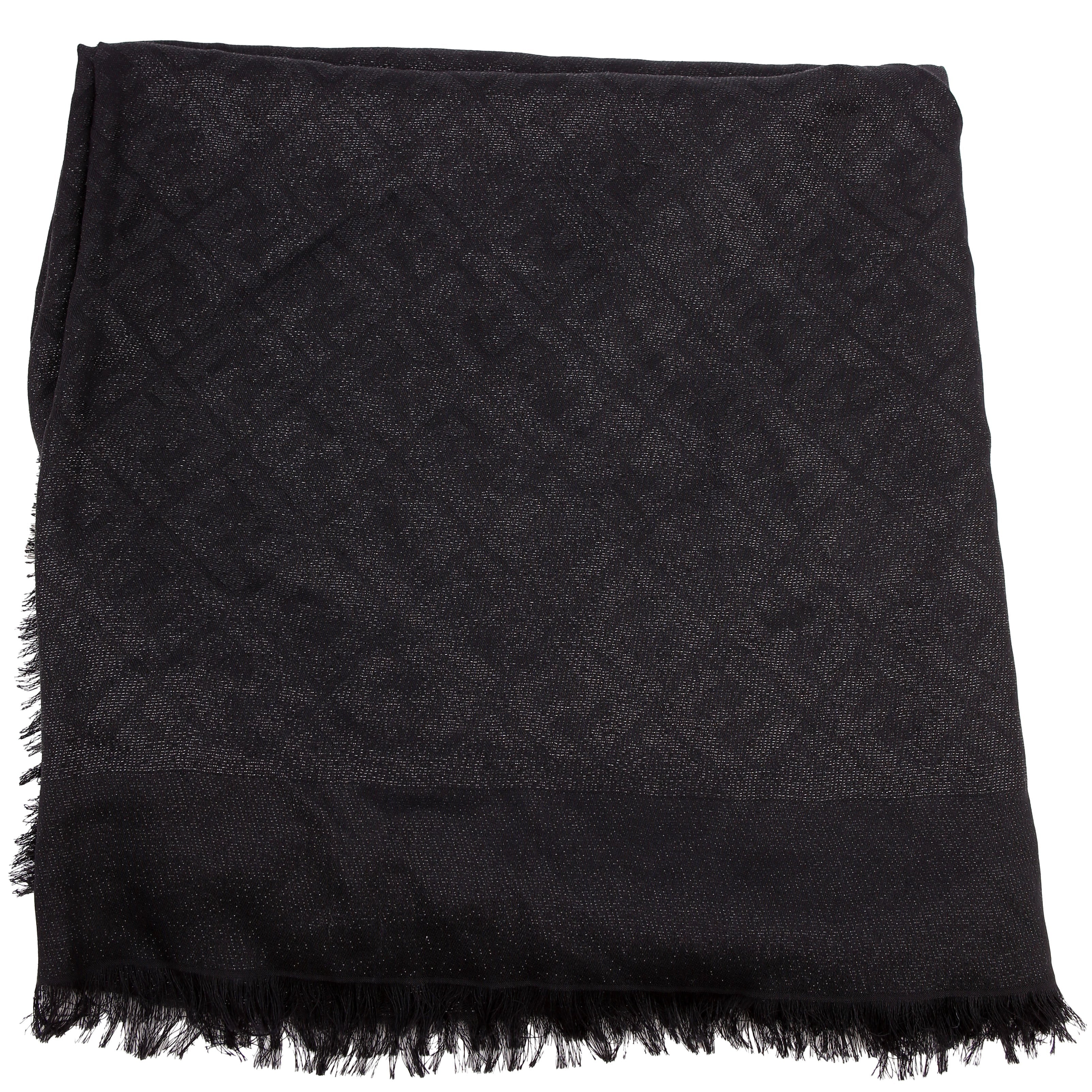 FF Silk/Wool Shawl Black