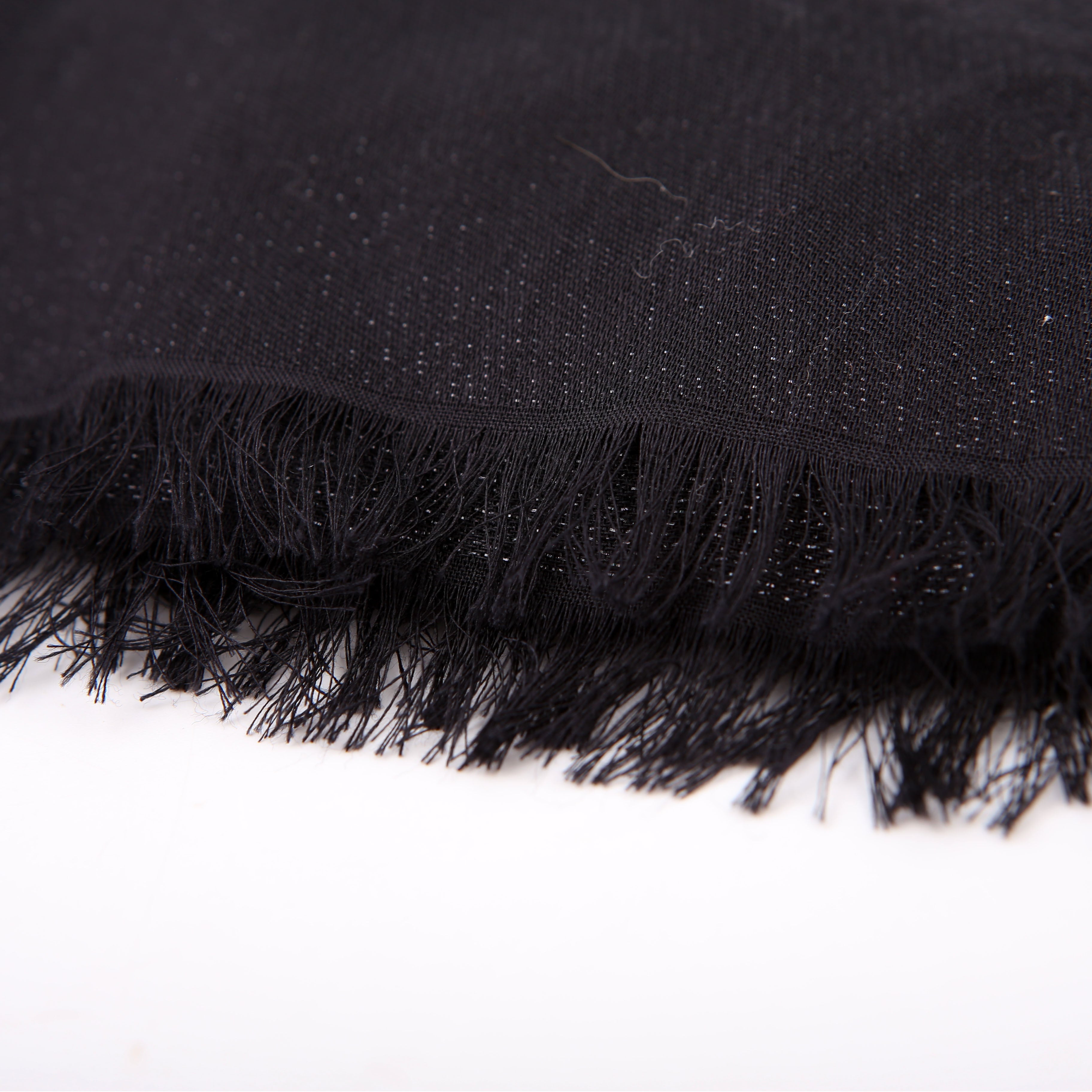 FF Silk/Wool Shawl Black