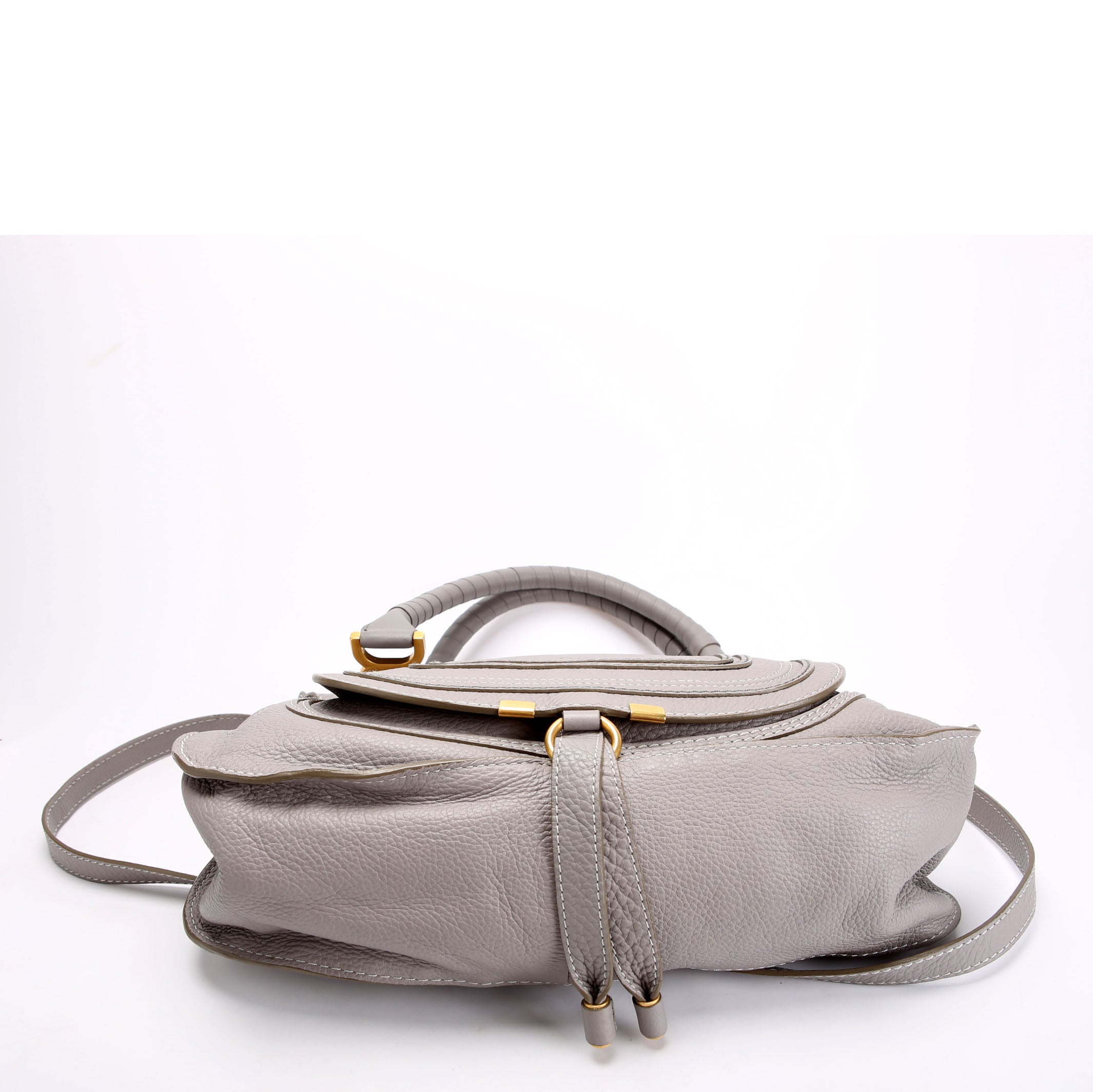 Marcie Satchel Medium Grey