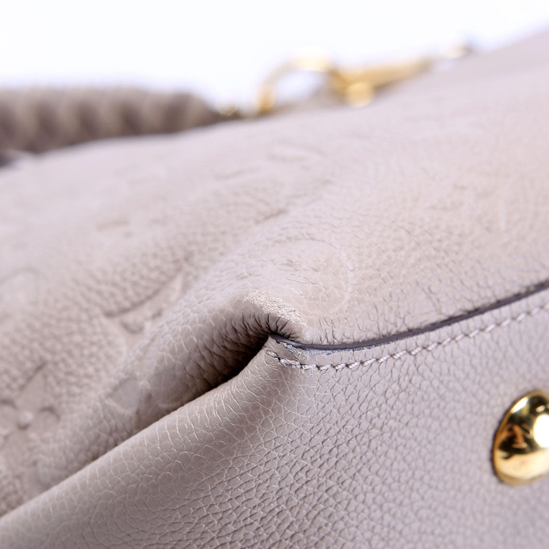 Maida Hobo Empreinte Taupe