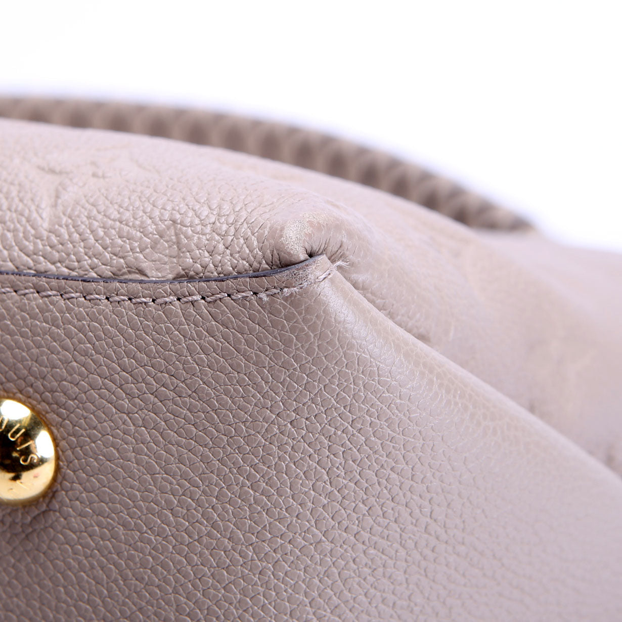 Maida Hobo Empreinte Taupe