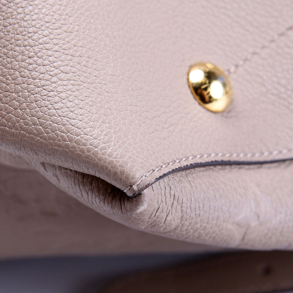 Maida Hobo Empreinte Taupe