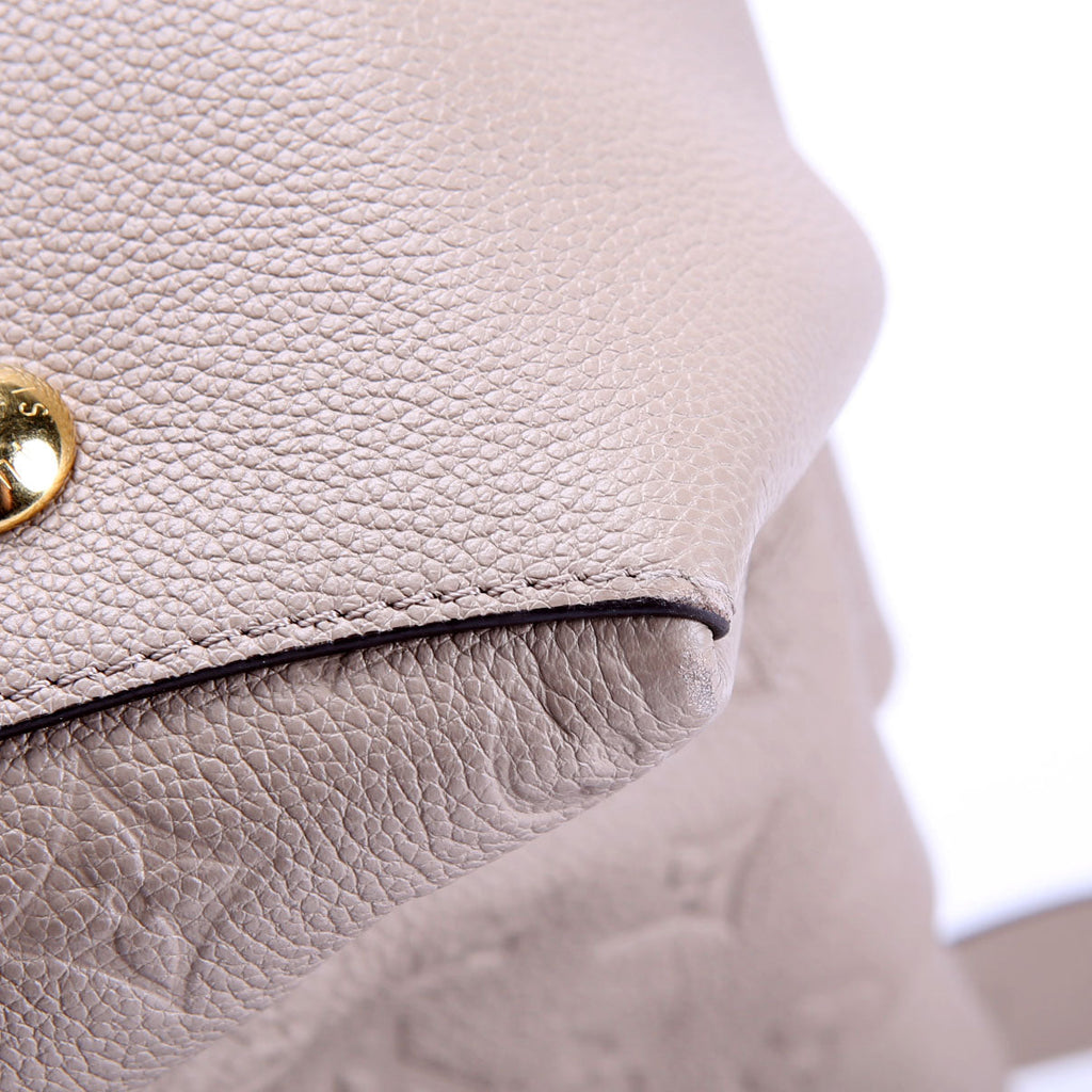 Maida Hobo Empreinte Taupe