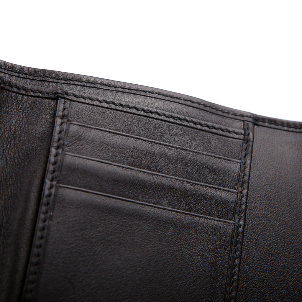 474802 GG Marmont Compact Wallet Black