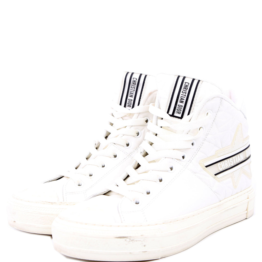 Dior Walk'N'Dior Star High Tops Size 37