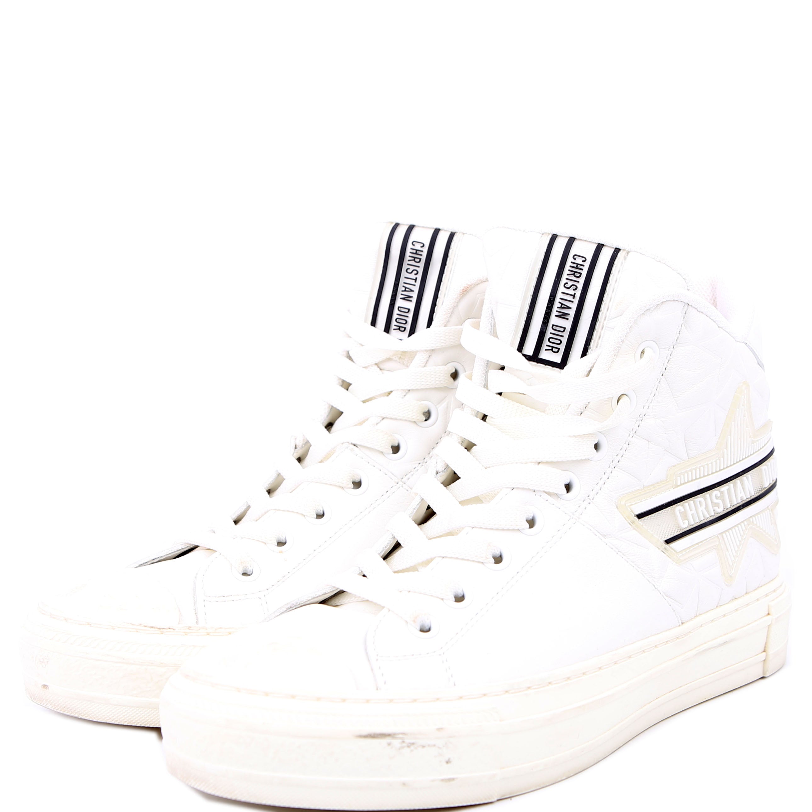 Dior Walk'N'Dior Star High Tops Size 37