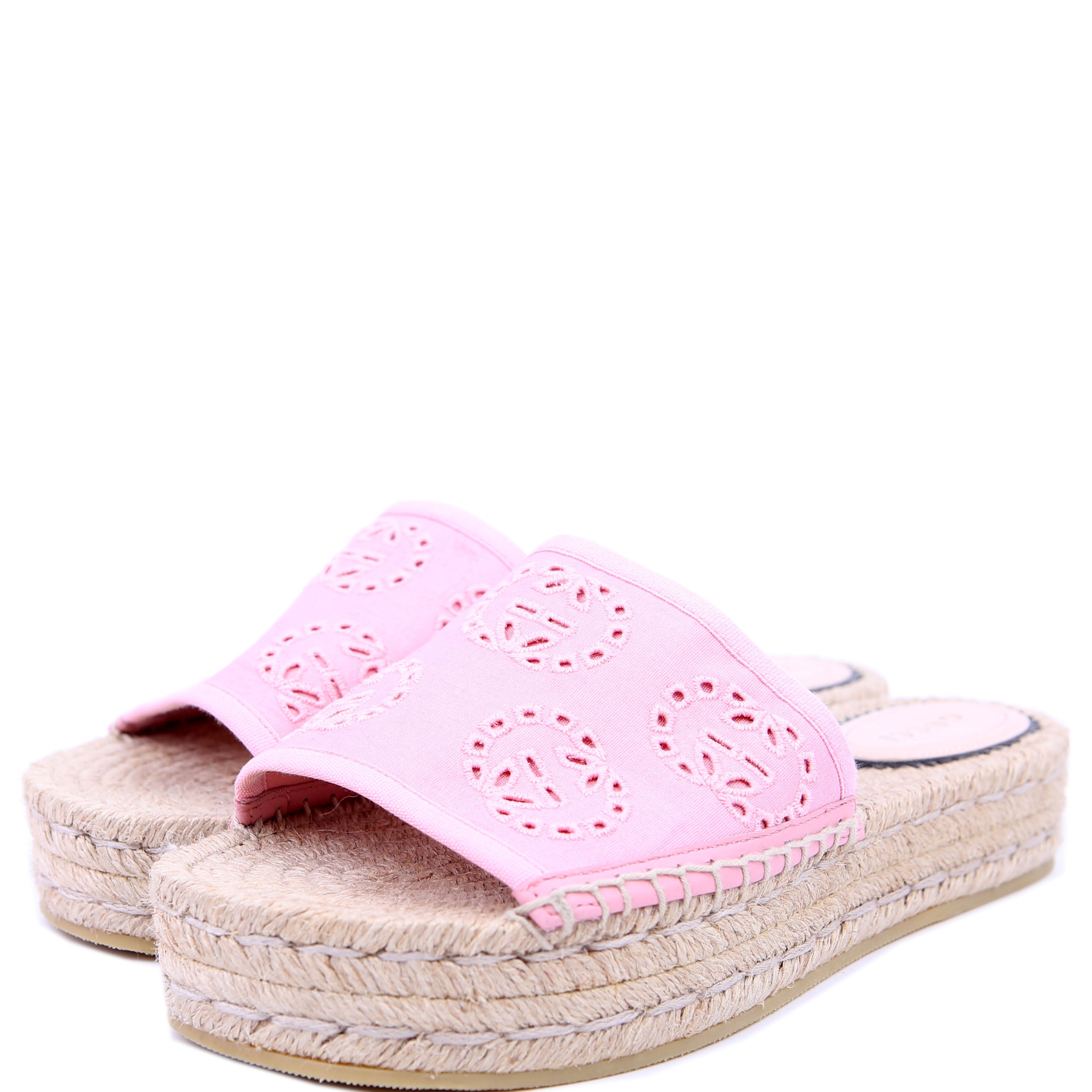 Gucci Espadrille Slides Size 37