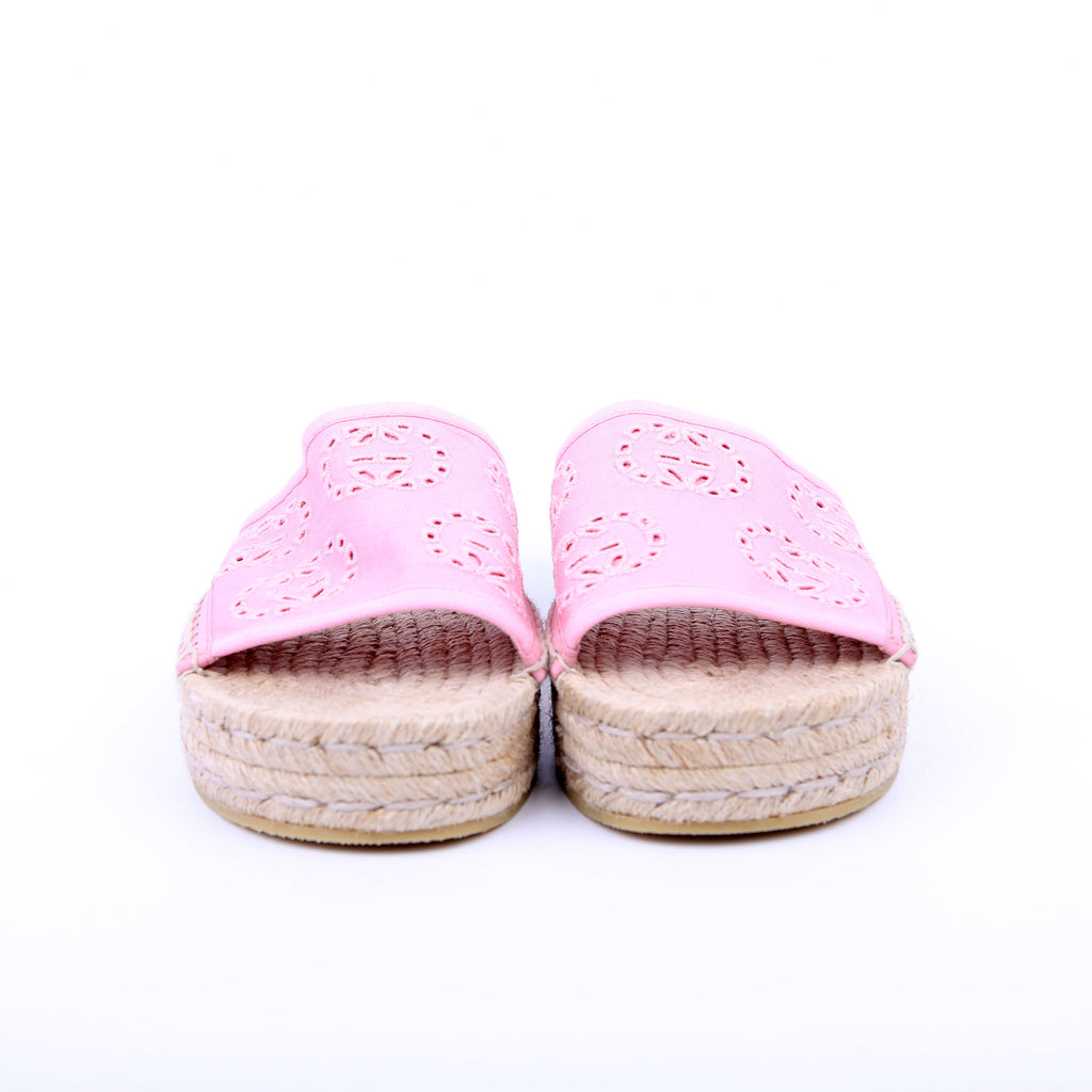 Gucci Espadrille Slides Size 37
