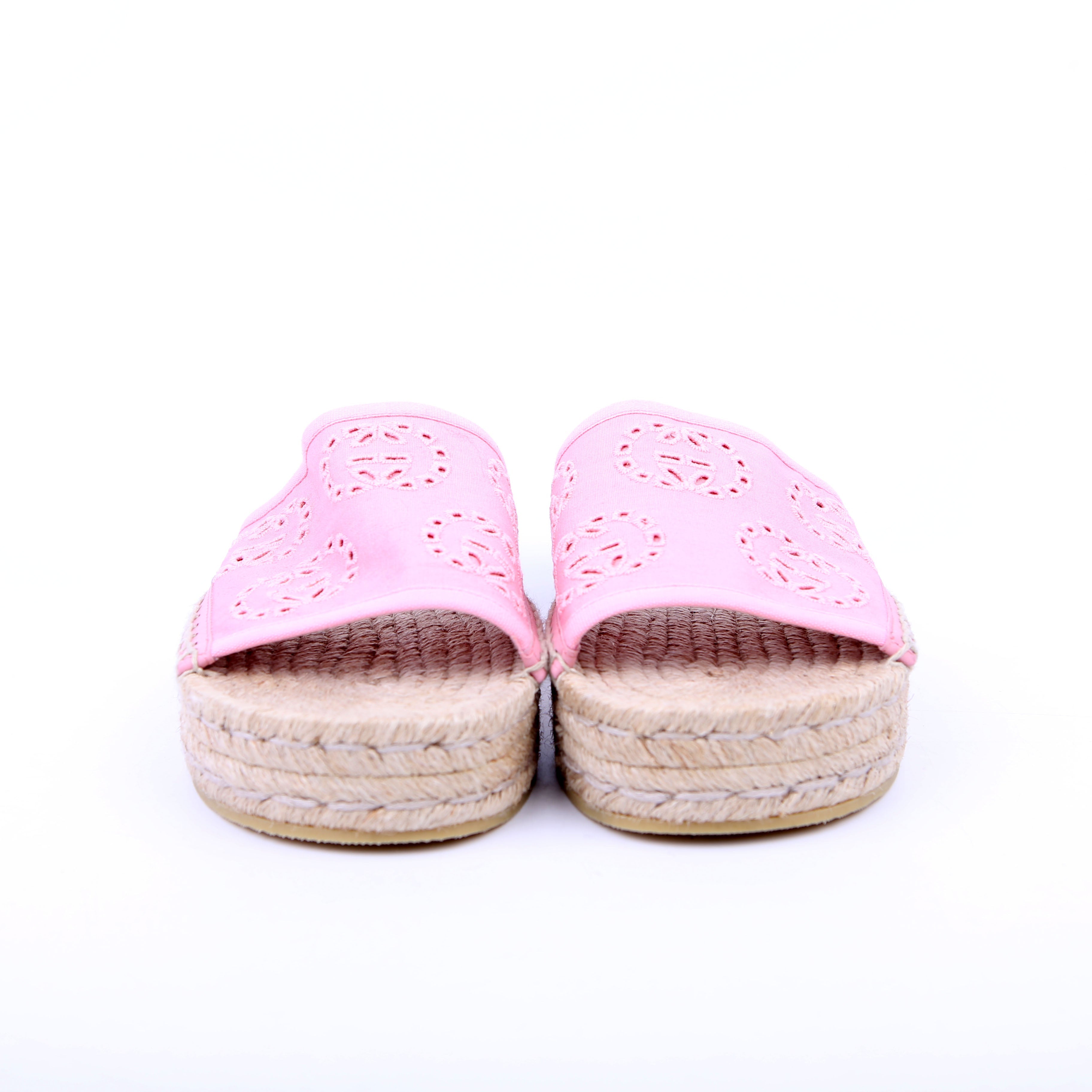 Gucci Espadrille Slides Size 37