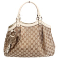211944 Sukey GG Canvas Medium Beige/Tan