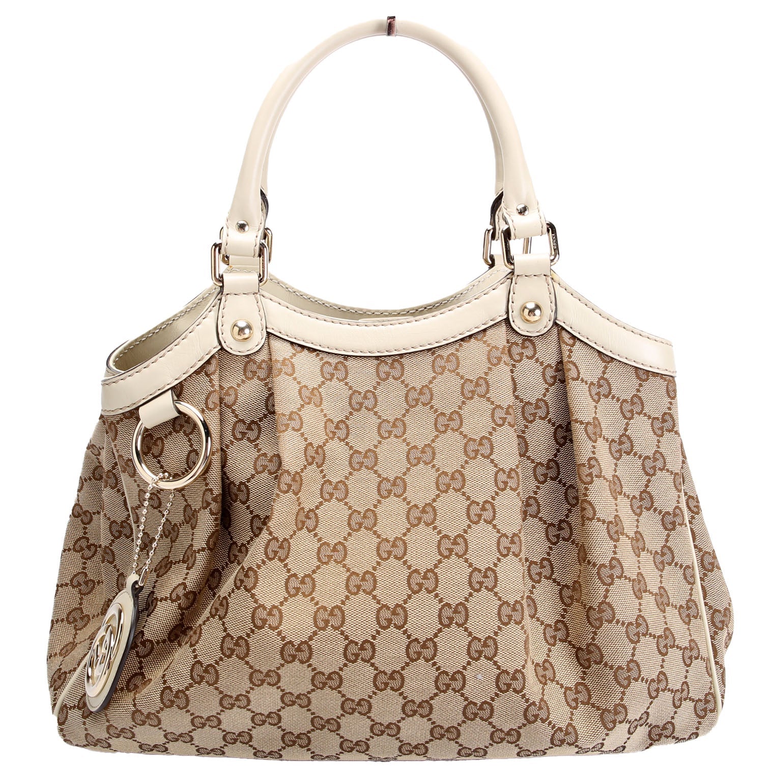 211944 Sukey GG Canvas Medium Beige/Tan