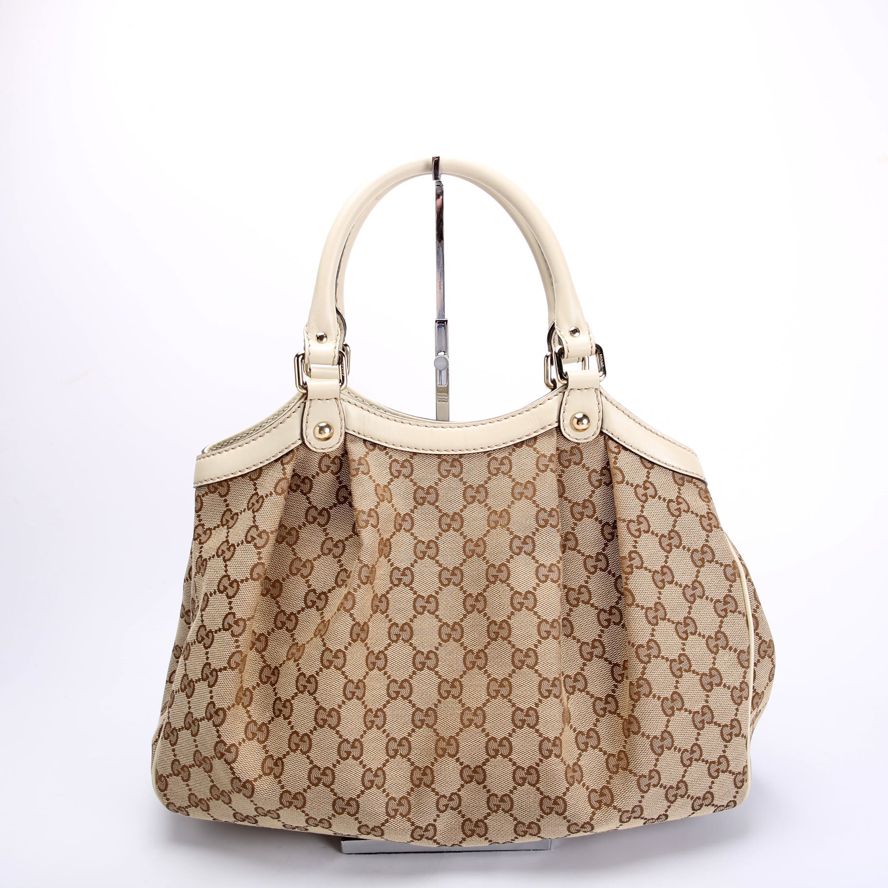 211944 Sukey GG Canvas Medium Beige/Tan