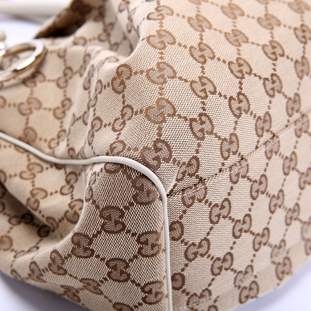 211944 Sukey GG Canvas Medium Beige/Tan