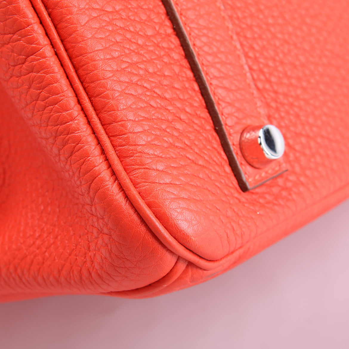 Birkin 35 Clemence Orange