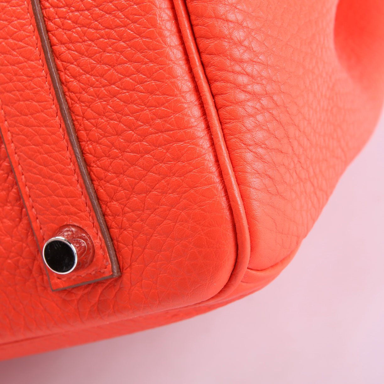 Birkin 35 Clemence Orange
