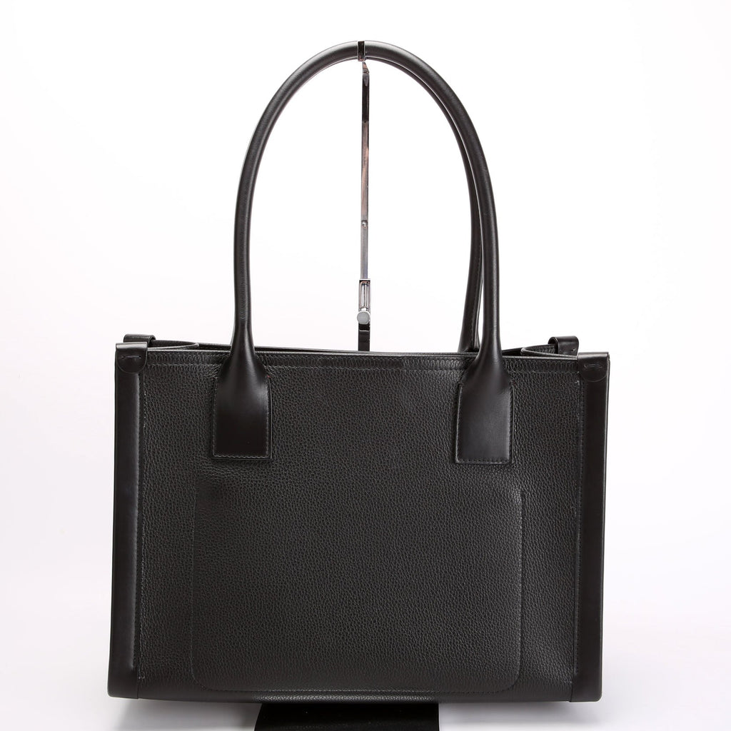 By My Side Embossed Tote Small Black
