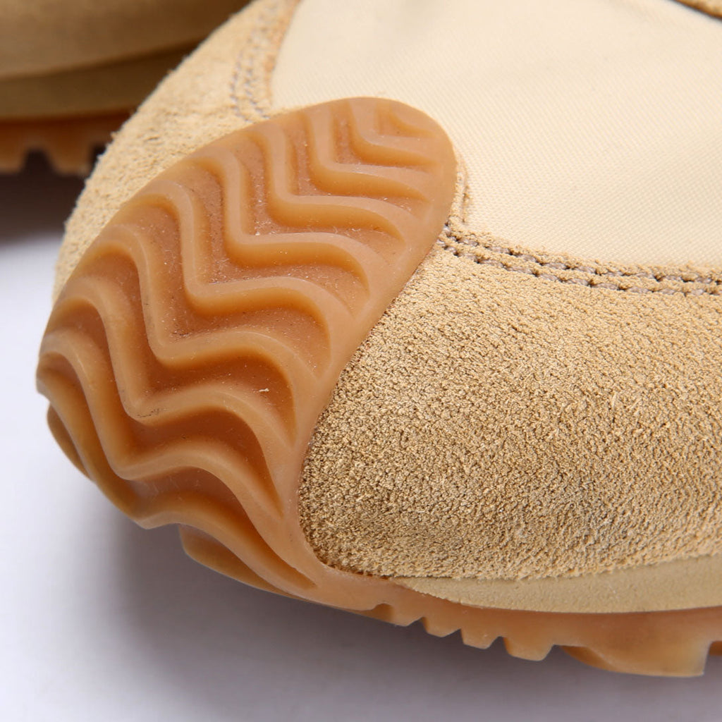 Flow Runner Mesh/Suede Sneakers Tan/Black Size 40