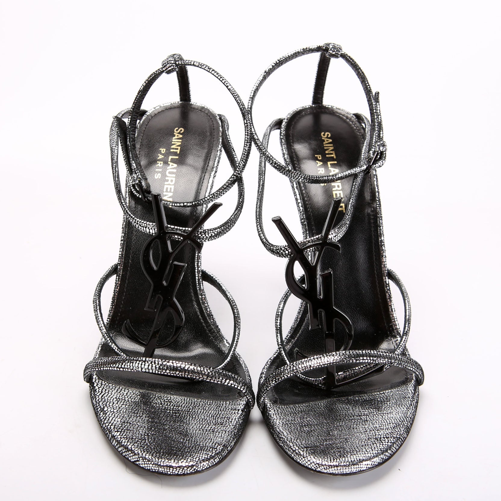 Cassandra Sandal Heels Size 38.5 Silver