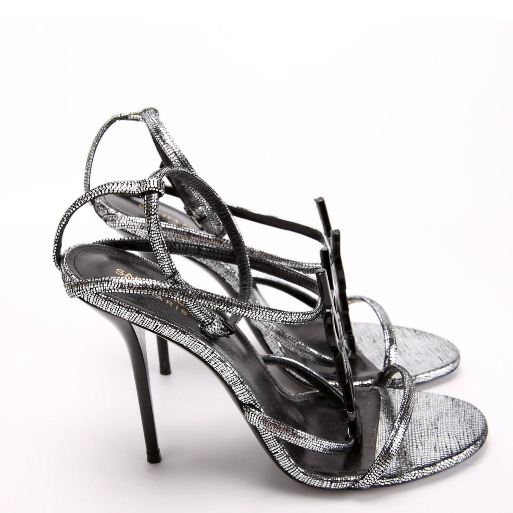 Cassandra Sandal Heels Size 38.5 Silver
