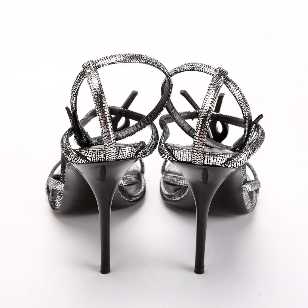 Cassandra Sandal Heels Size 38.5 Silver