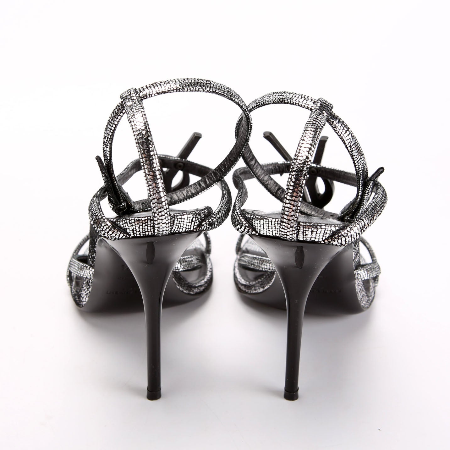 Cassandra Sandal Heels Size 38.5 Silver